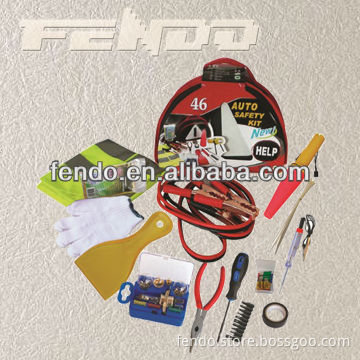 gold supplier high quality car repair tool kit with bag